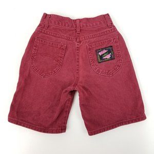 Vintage 80s 90s Chic Kids Girls size 8 20x7" Jean Shorts 100% Cotton Denim